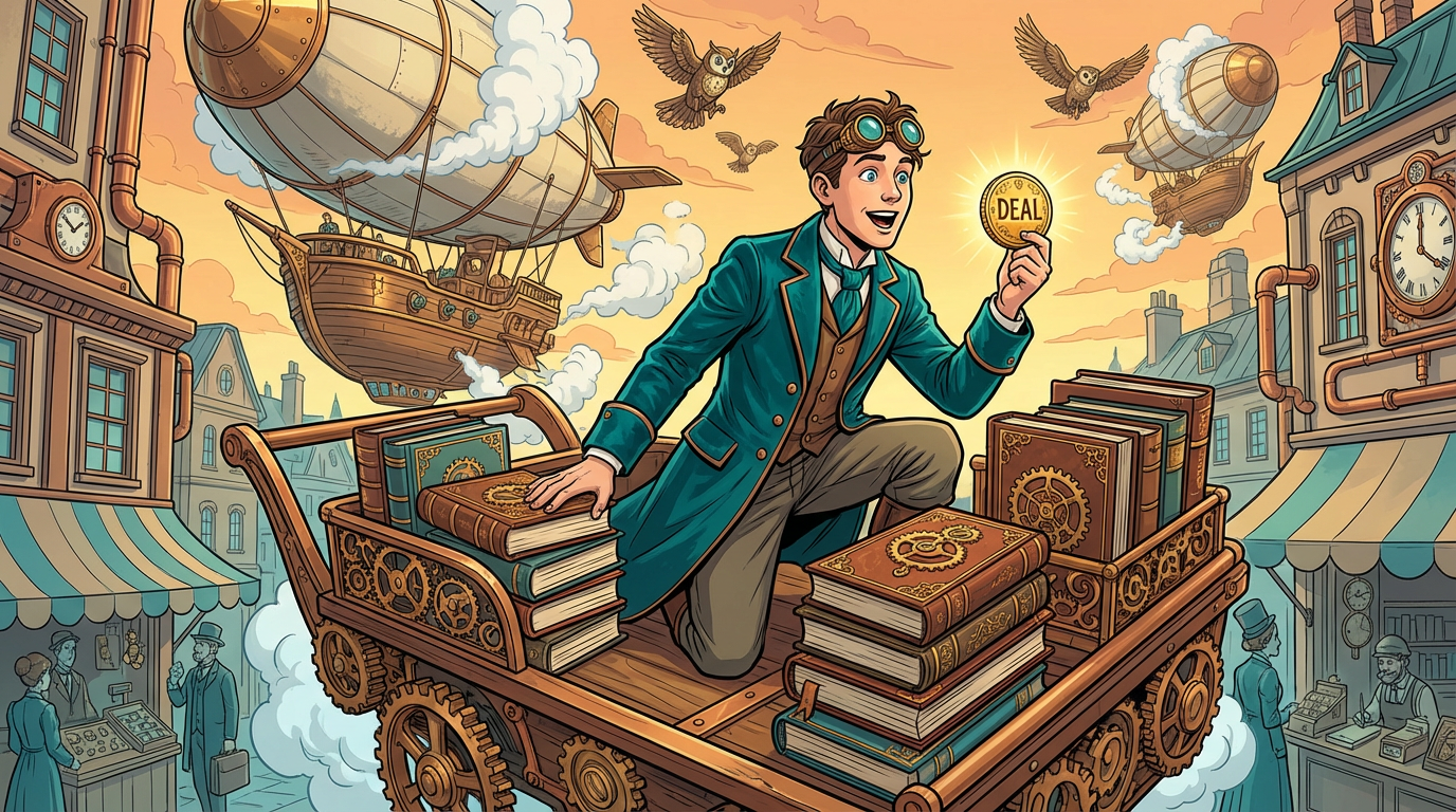 Discover the Best Steampunk Book Series for Your Next Adventure Finding Great Deals on Your Next Series