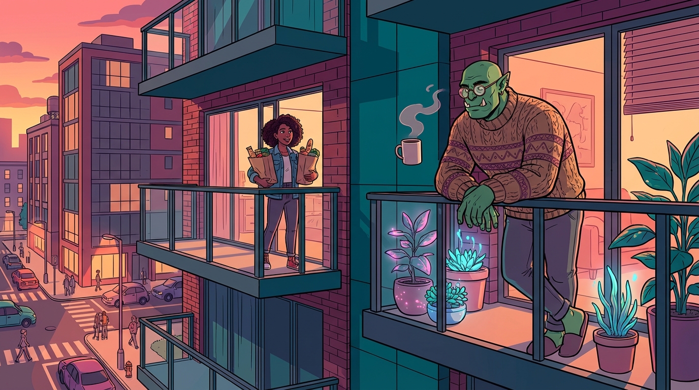 Supernatural Creatures Living Next Door