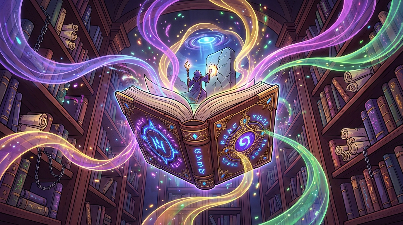 Masterpieces Of Magical Grimoires And Forbidden Spells
