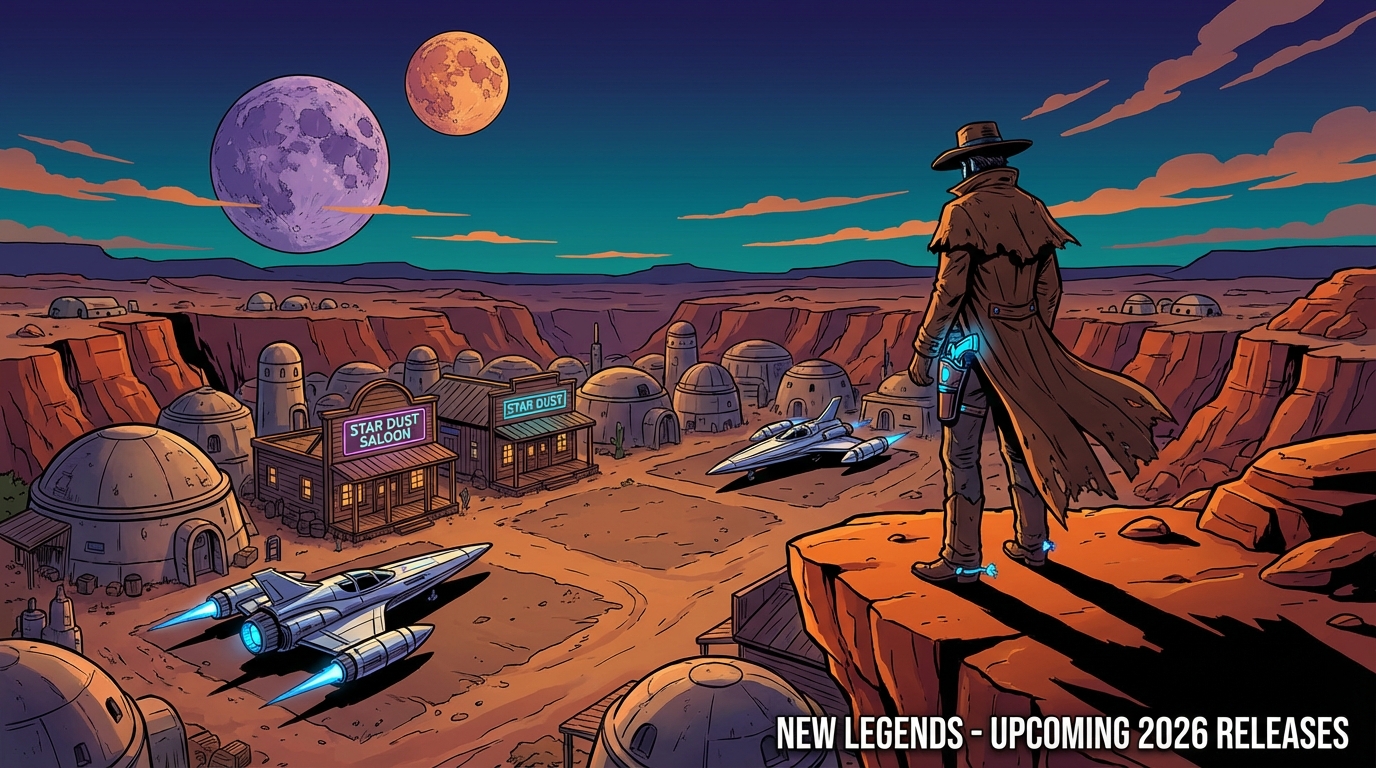 Saddle Up For The Best Space Western Books New Legends And Upcoming 2026 Releases