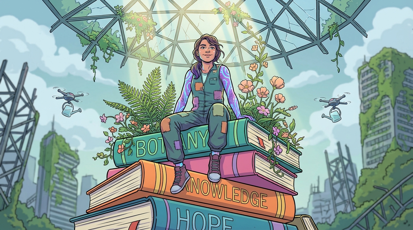 radical optimism and the best hopepunk book recomm 1767448936547