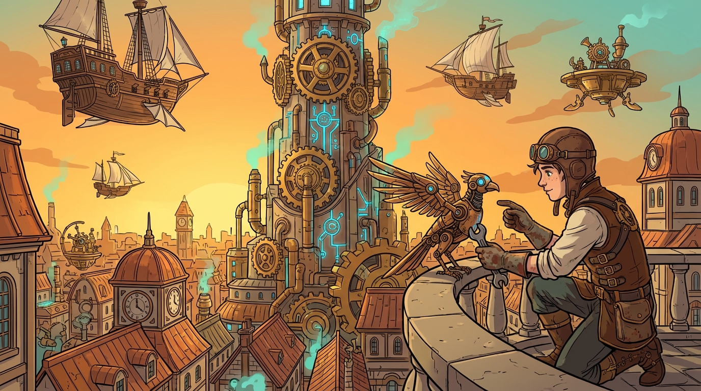 the wonders of clockwork fantasy stories and mecha 1769695310674