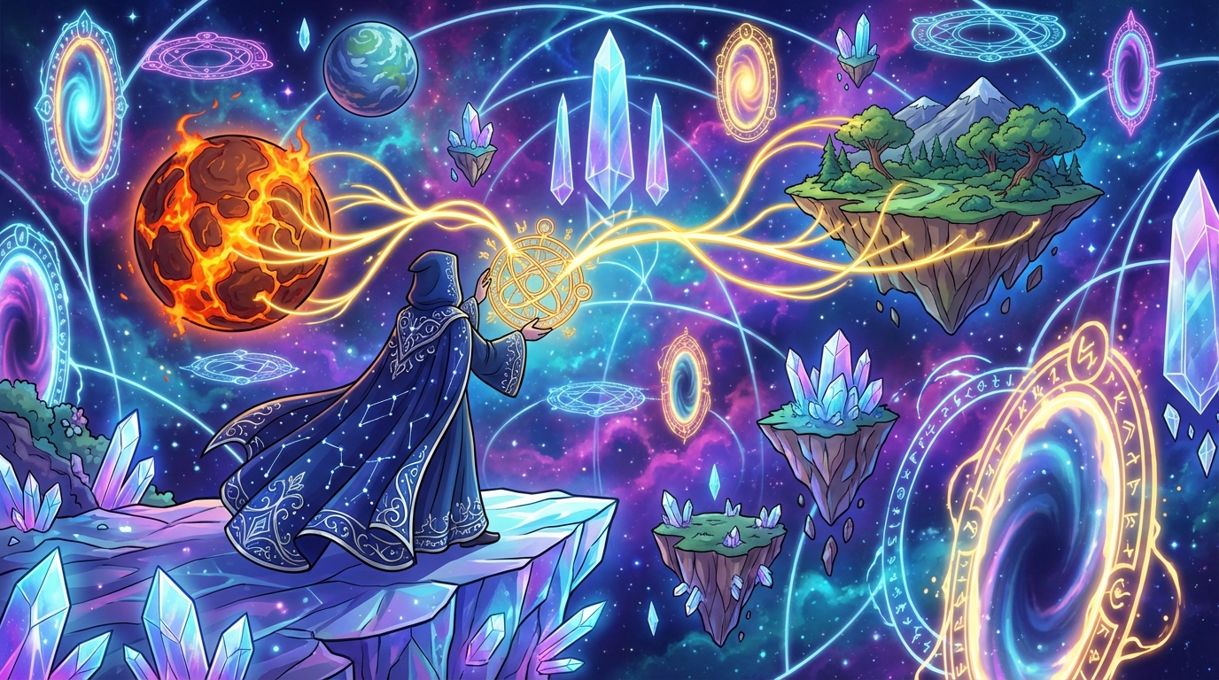 Navigating Sprawling Shared Fantasy Universes