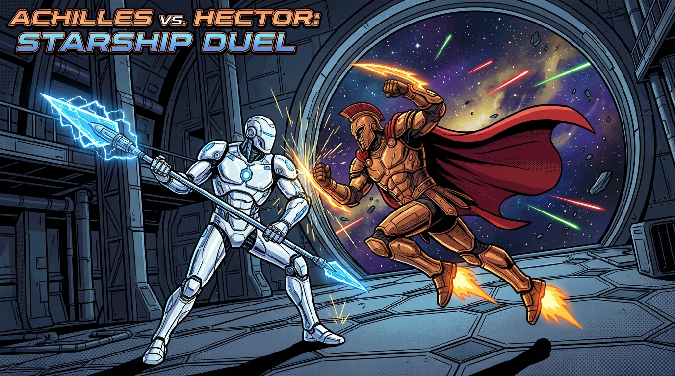 Reimagining Classic Heroes In Deep Space