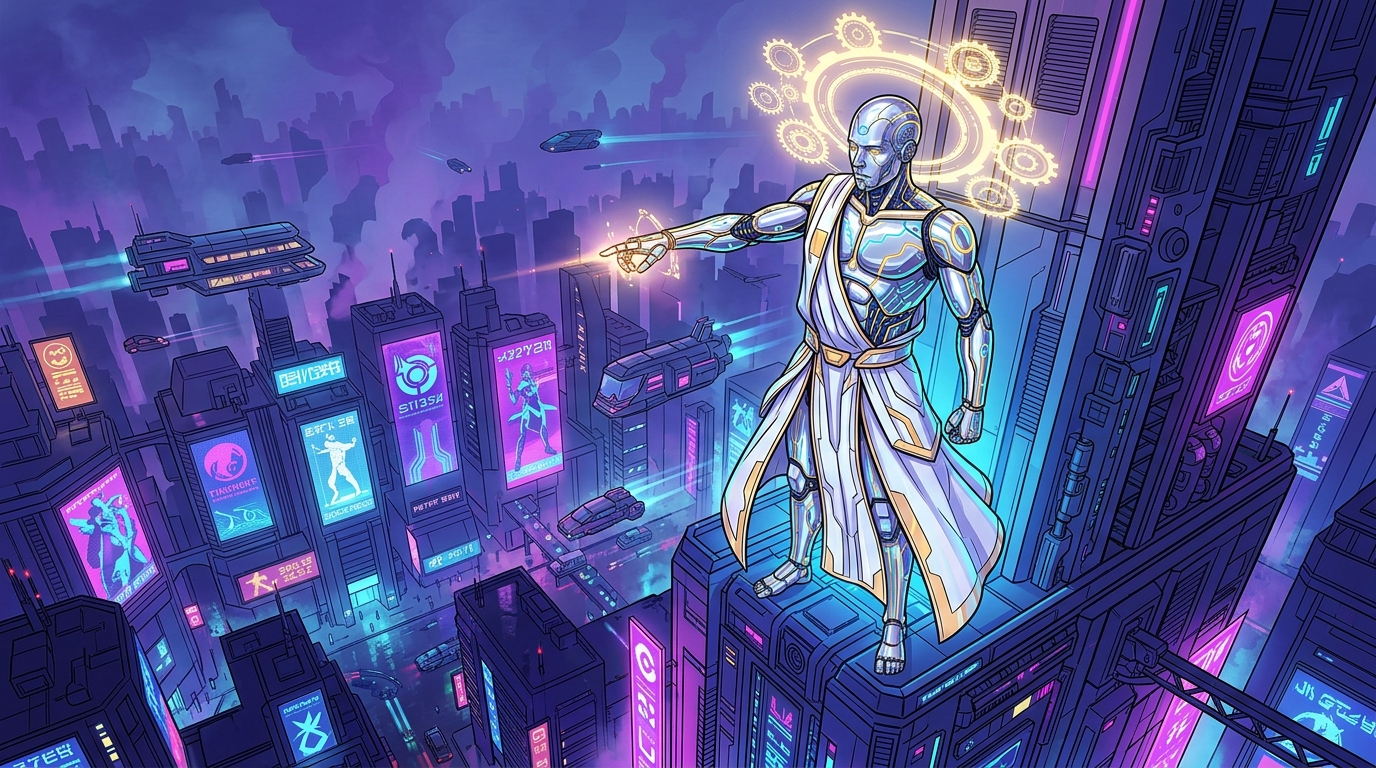 Discover The Most Stunning Sci-Fi Graphic Novels Of 2026 Divine Cyberpunk In The Deicidium Saga