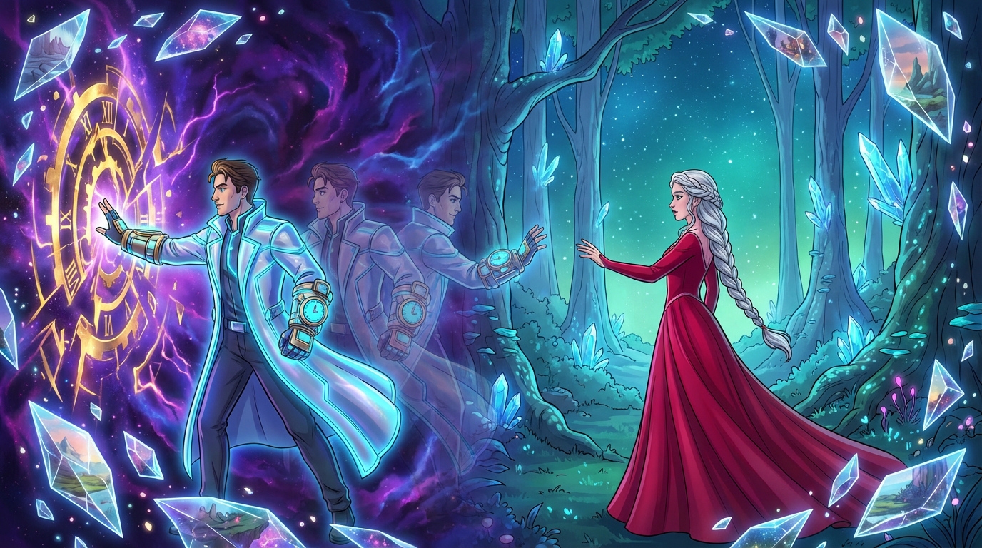 Finding Romance in Asymmetrical Time Loops