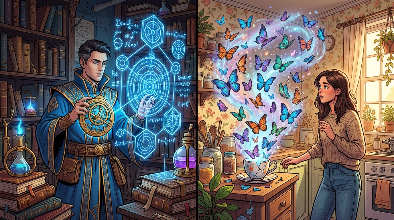 Rule-Based Magic Systems Versus Symbolic Wonders