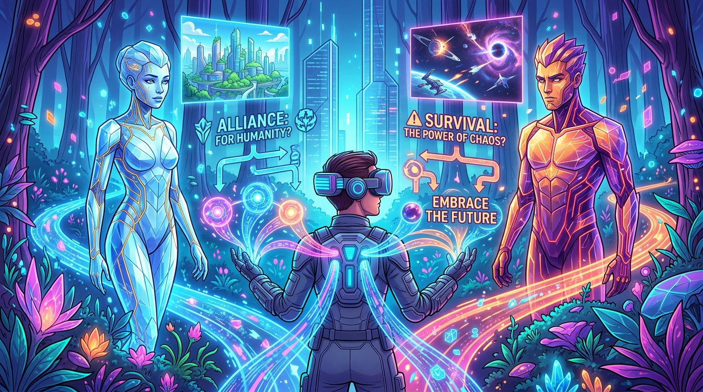 AI Characters And Real Time Narrative Choices