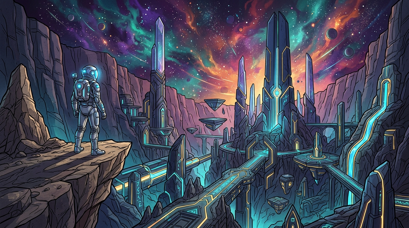 Beyond The Stars With Classic Space Opera Tropes Ancient Precursor Races And Cosmic Mysteries