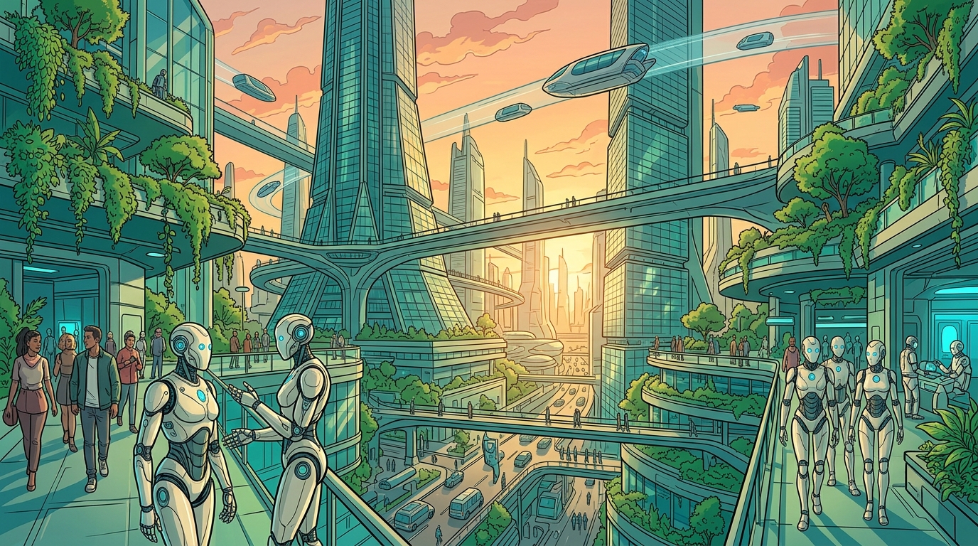 Future Visions Of A World Run By Robots
