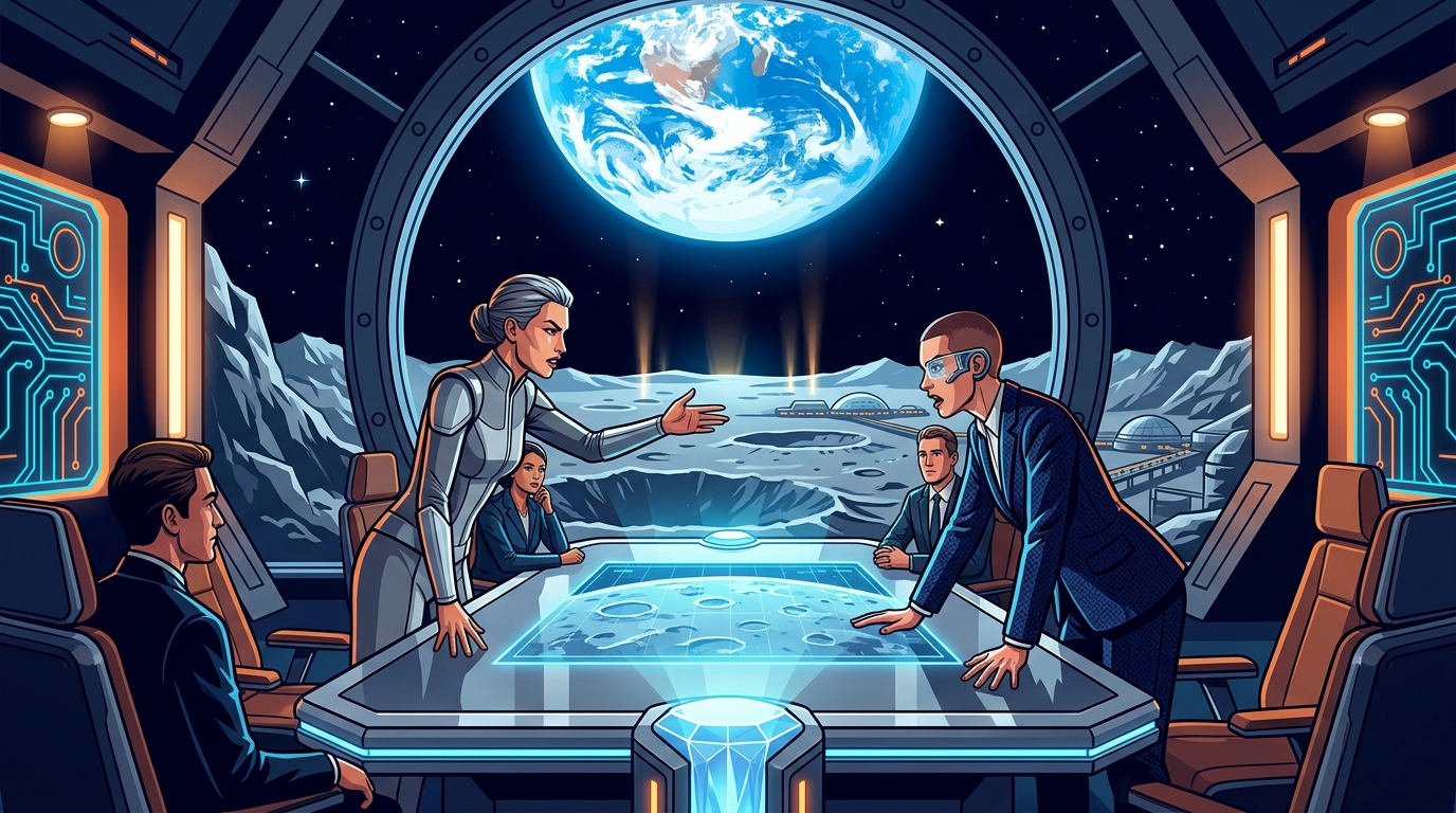 Political Power Struggles In Lunar Societies