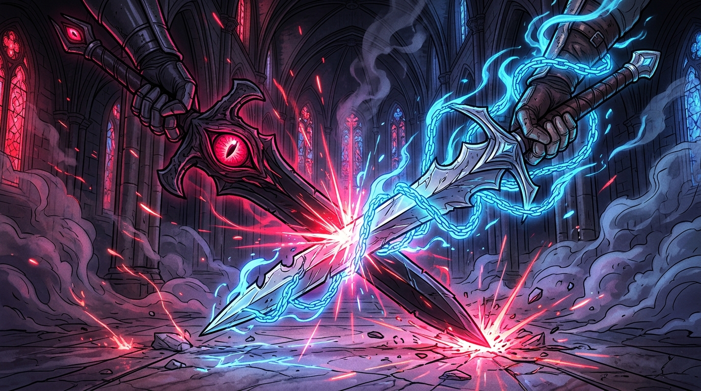 Sentient Steel And Cursed Soul-Bound Weapons