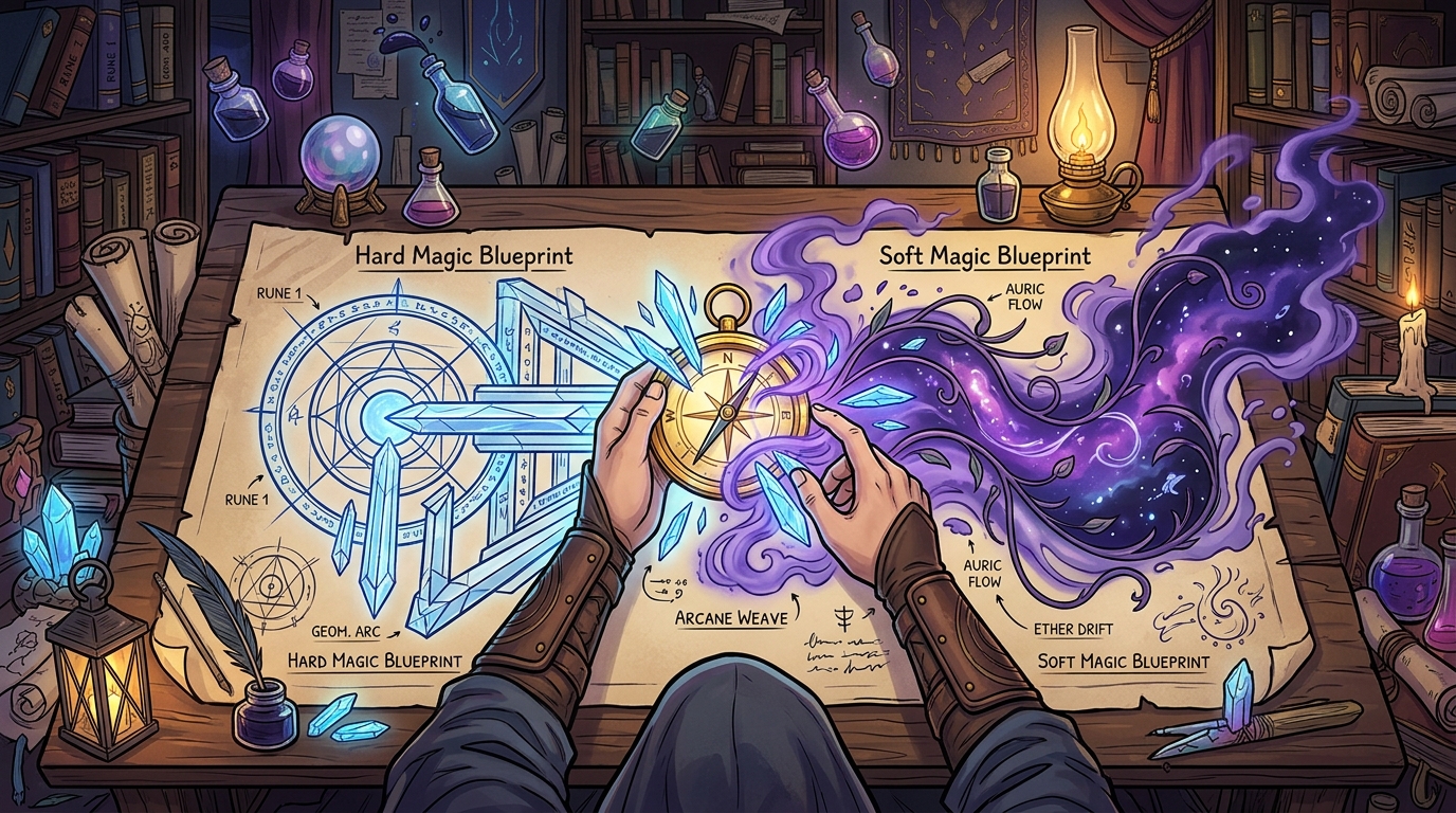 Building Better Worlds With Magic System Blueprints Balancing Hard And Soft Magic Variables