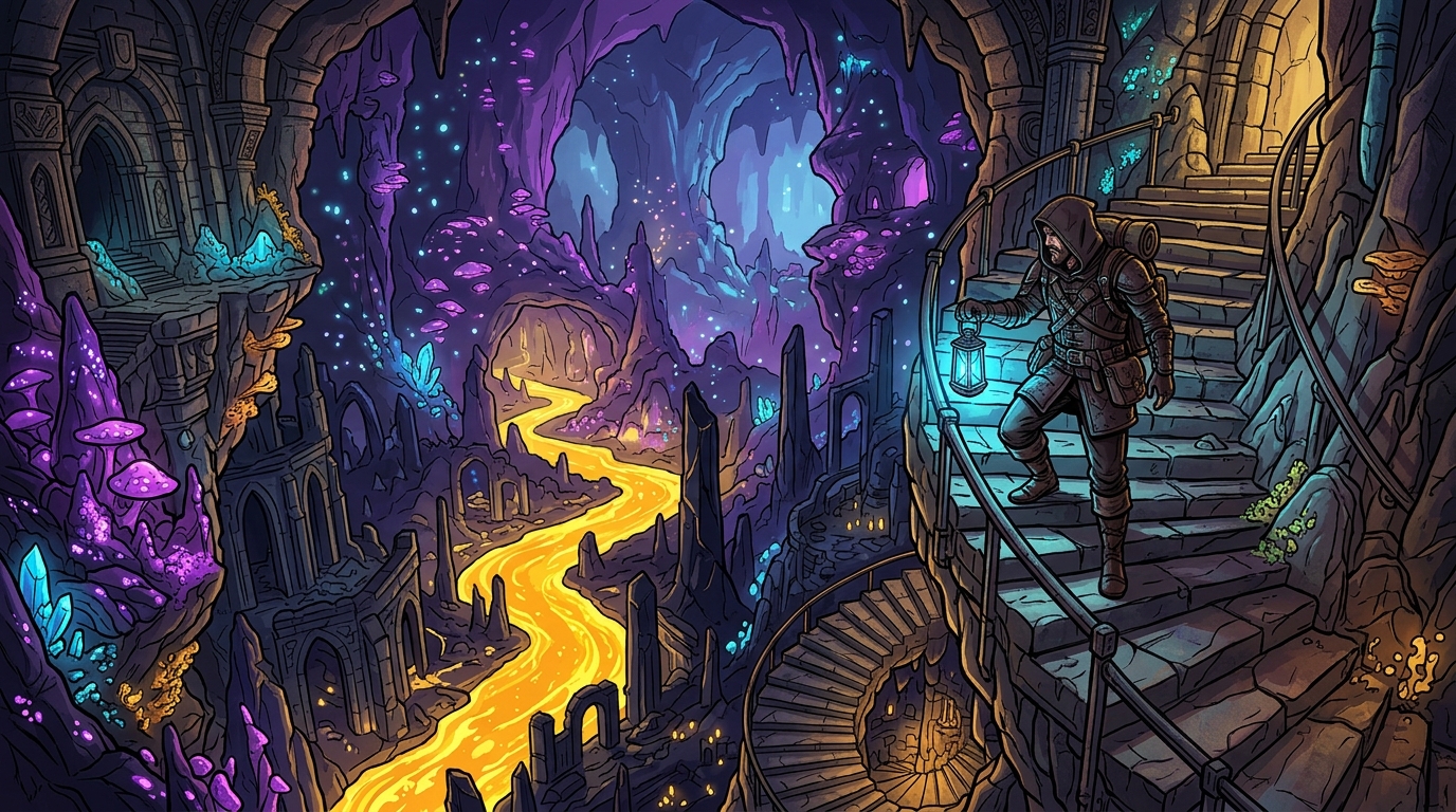 discover deep adventures in mythic underworld book 1777986117148