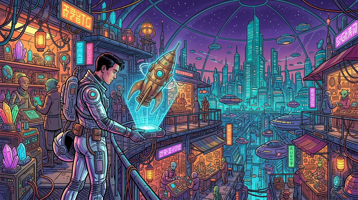 Visions Of Tomorrow From The Worlds Of Yesterday Finding Great Deals On Retrofuturist Classics