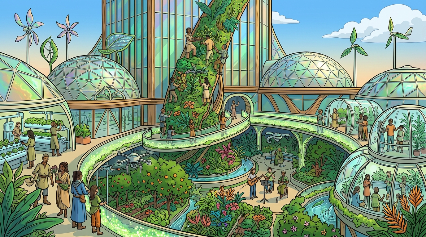 Radical Optimism Through Sustainable Technology And Community