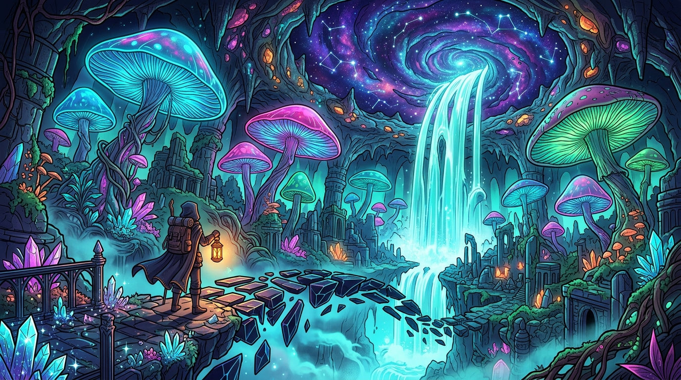 Surreal Environments In Modern Underground Fantasy