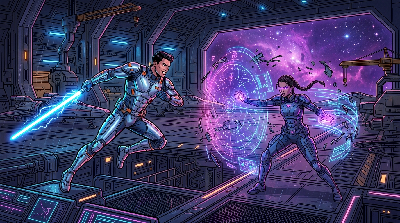 Brother Against Sister In Deep Space