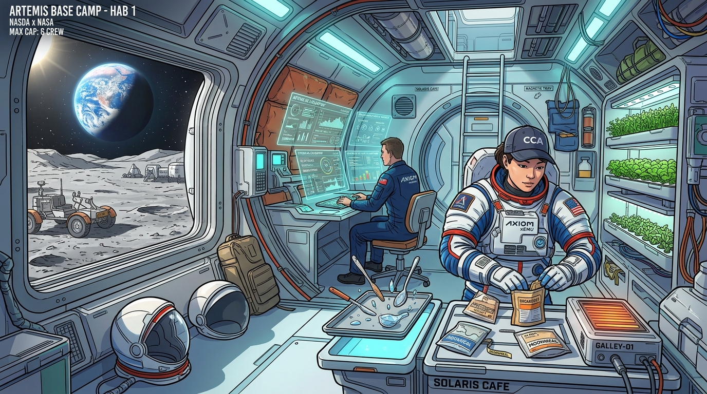 Daily Routines In The Artemis Base Camp