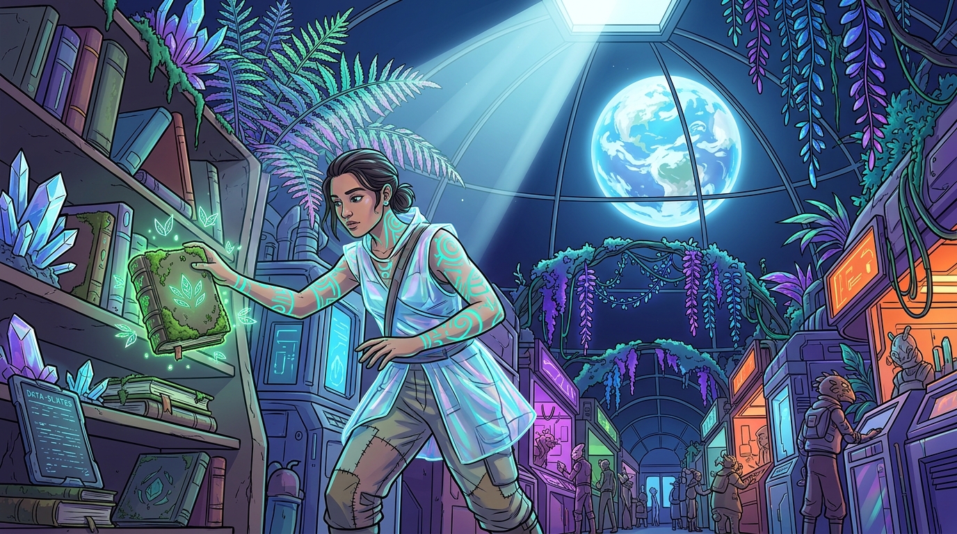 Discovering The Glowing World Of Lunarpunk Books Finding Great Deals On Emerging Eco-Fiction