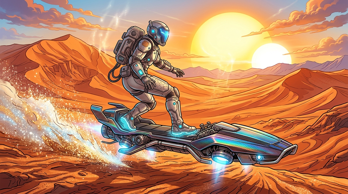 Space Grade Materials For Sand Dune Mastery