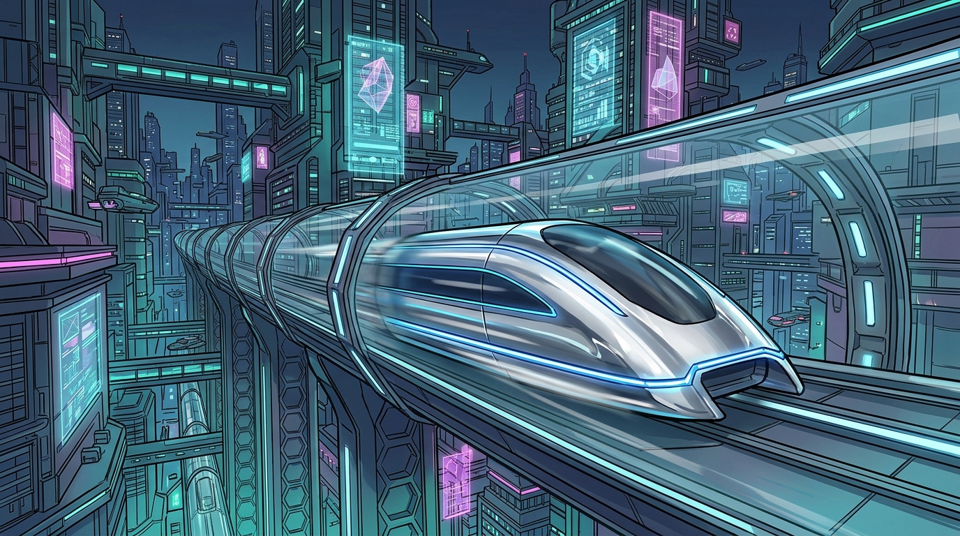 Speeding Through Vacuum Tubes And Hyperloop Networks