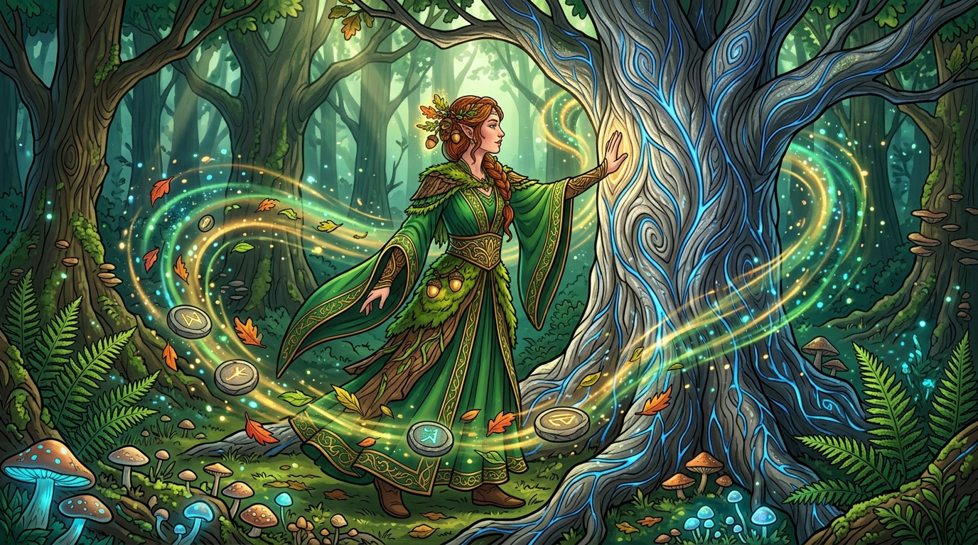 Sylvan Magic And Grounded Earth Traditions