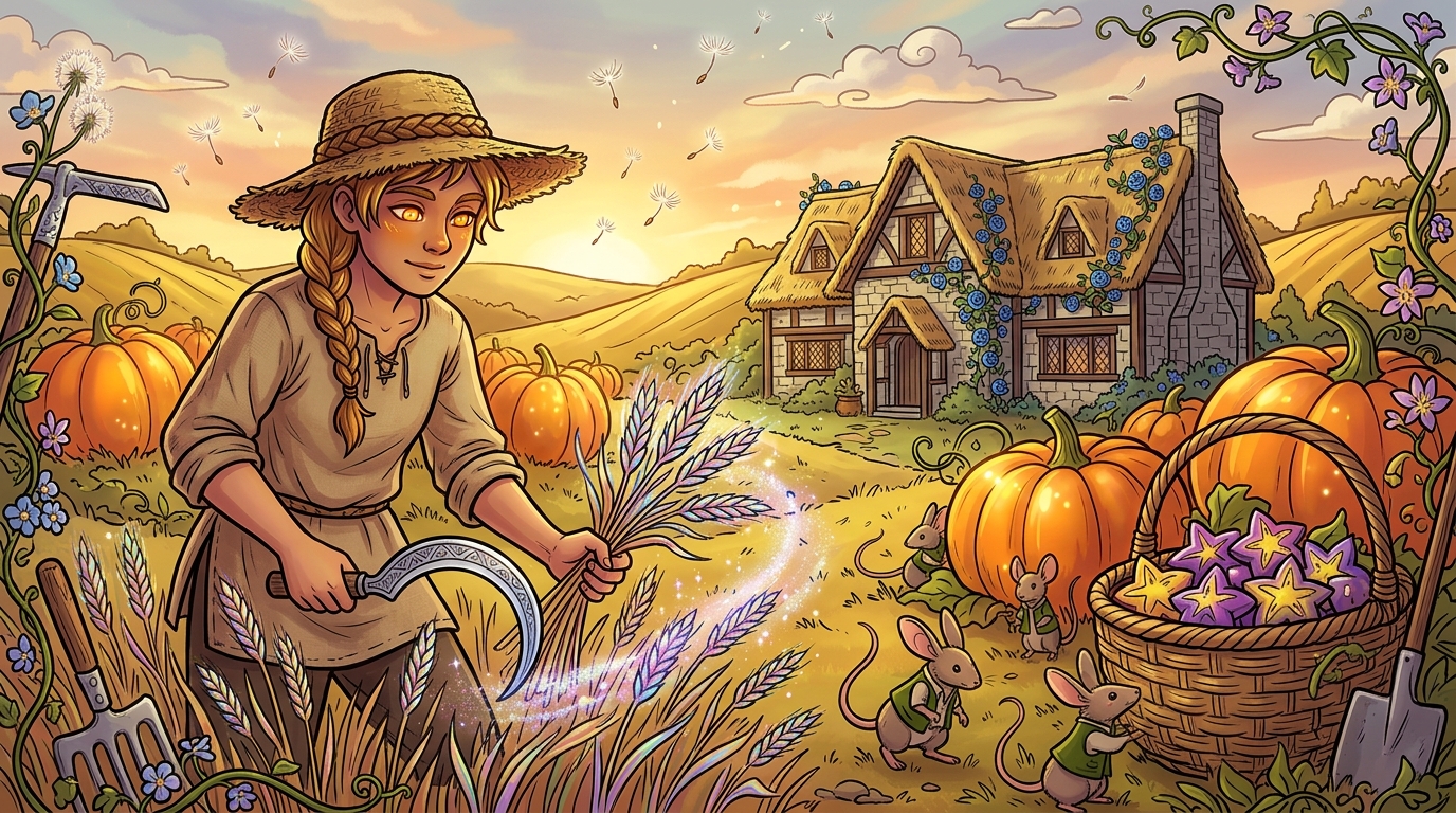 the magic of the harvest in farmcore fantasy stori 1781701273534