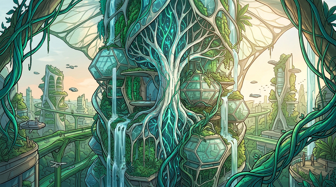 Exploring Regenerative And Nature Inspired Structures