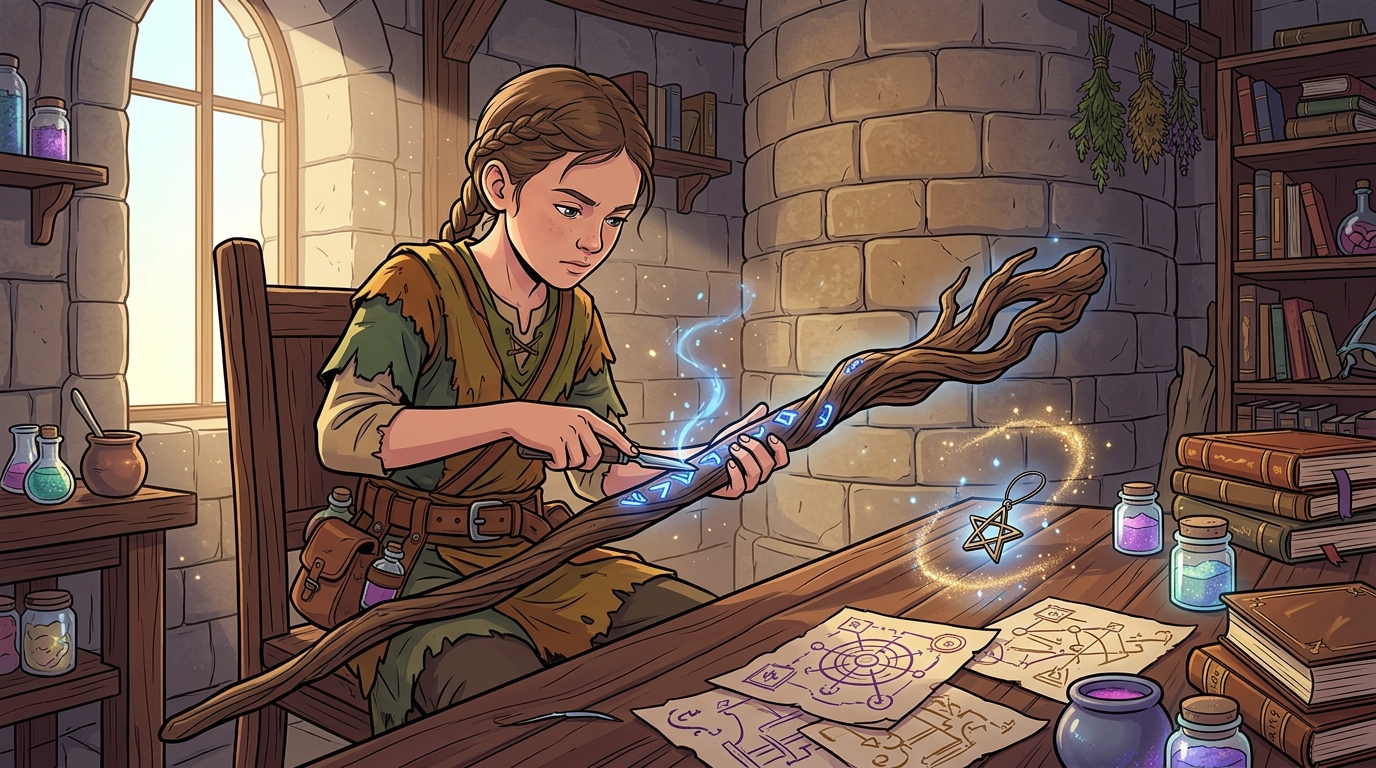 Mastering Magic Through Progression And Crafting
