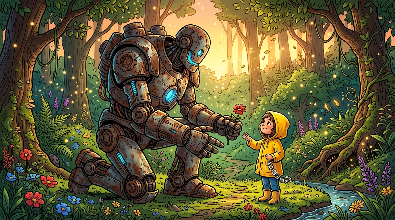The Heart Behind The Metal In Sentinel Robot Fiction Why We Love Misunderstood Mechanical Protectors