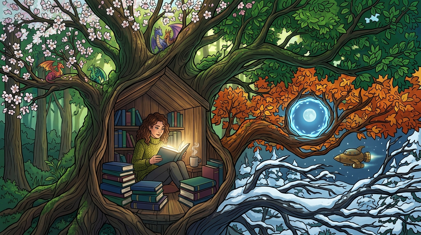 Seasonal Genre Reading Prompts